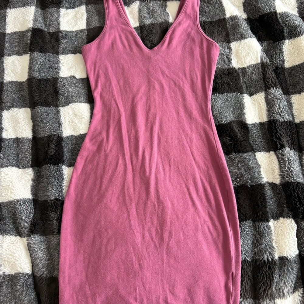 Wild Fable Pink Midi Dress